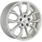 Khomen KHW 1713 7x17 5*112 ET45 DIA57.1 F-Silver Литой