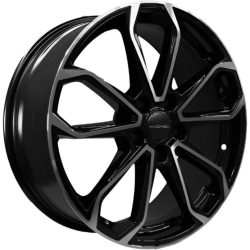 Khomen KHW 1816 7x18 5*108 ET33 DIA60.1 Black-FP Литой