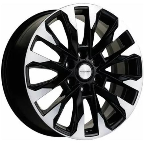 Khomen KHW 2010 8x20 6*139.7 ET60 DIA95.1 Black Литой