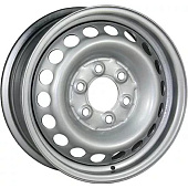 Trebl 9487 6.5x16 6*130 ET62 DIA84.1 Silver Штампованный