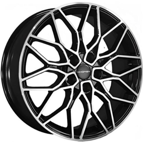 Khomen KHW 1813 7x18 5*108 ET33 DIA60.1 Black-FP Литой