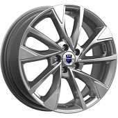 K&K Роквуд 7x17 5*110 ET48.5 DIA63.3 Дарк платинум Литой