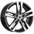 K&K Rassvet 6.5x16 5*112 ET46 DIA57.1 Алмаз черный Литой