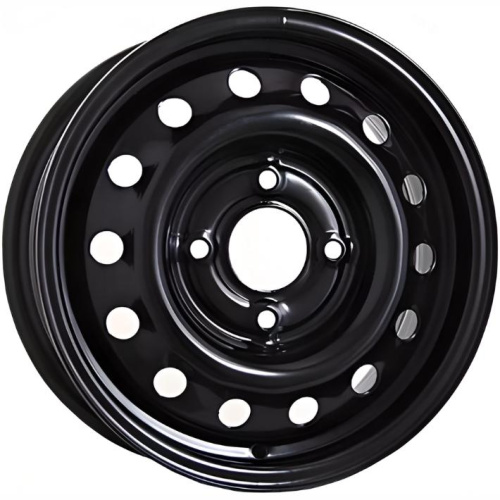 ТЗСК Huyndai Solaris/Kia Rio 6.5x16 4*100 ET50 DIA54.1 Black Штампованный