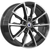 K&K Меренге 7.5x17 5*114.3 ET40 DIA66.1 Алмаз черный Литой