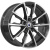 K&K Меренге 7.5x17 5*114.3 ET45 DIA60.1 Алмаз черный Литой