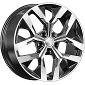 Скад Ламберт 7.5x18 5*110 ET37 DIA65.1 Алмаз графит Литой