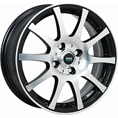 Megami MGM-2 6x15 5*100 ET38 DIA57.1 BKF Литой