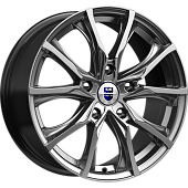 K&K Твист 7.5x17 5*112 ET47 DIA57.1 Дарк платинум Литой