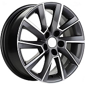 Khomen KHW 1604 6x16 5*100 ET38 DIA57.1 Gray-FP Литой