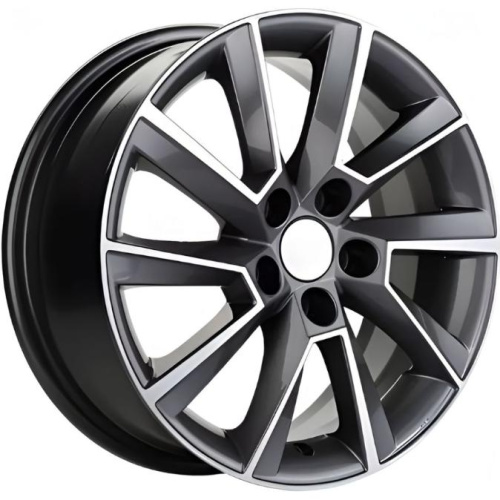 Khomen KHW 1604 6x16 5*100 ET38 DIA57.1 Gray-FP Литой