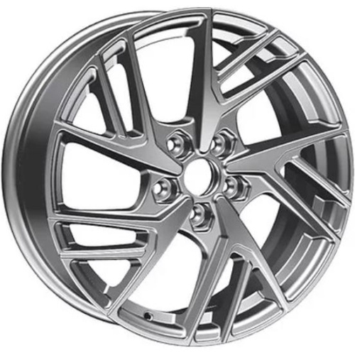 Khomen KHW 1722 6.5x17 5*114.3 ET45 DIA67.1 Black-FP Литой