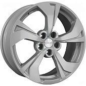 Khomen KHW 1724 7x17 5*114.3 ET45 DIA66.1 F-Silver Литой