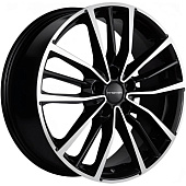 Khomen KHW 1812 7x18 5*108 ET36 DIA60.1 Black-FP Литой