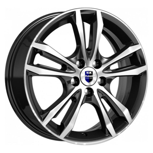 K&K Samara 6x16 5*100 ET40 DIA67.1 Алмаз черный SK Литой