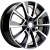 Khomen KHW 1802 7x18 5*114.3 ET45 DIA60.1 Black-FP Литой