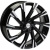 Khomen KHW 1901 7.5x19 5*108 ET47 DIA60.1 Black-FP Литой Khomen KHW 1901 7.5x19 5*108 ET47 DIA60.1 Black-FP Литой