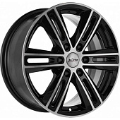X'trike X-124 7.5x17 6*139.7 ET36 DIA100.1 BKFP Литой