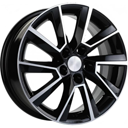Khomen KHW 1604 6x16 5*100 ET40 DIA54.1 Black-FP Литой