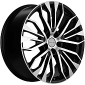Khomen KHW 2009 8.5x20 5*120 ET30 DIA66.1 Black-FP Литой