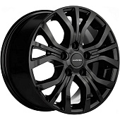 Khomen KHW 1608 6.5x16 5*108 ET45 DIA60.1 Black Литой