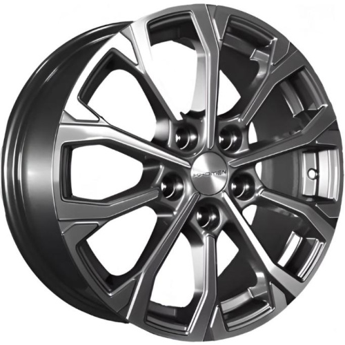 Khomen KHW 1605 6.5x16 5*112 ET46 DIA57.1 Gray Литой