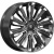 Скад Humber 8x20 5*108 ET40 DIA63.3 Fury black Литой