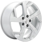 Khomen KHW 1712 7x17 5*112 ET43 DIA57.1 F-Silver Литой