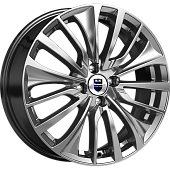 K&K Flanker 6.5x17 5*112 ET38 DIA57.1 Дарк платинум Литой