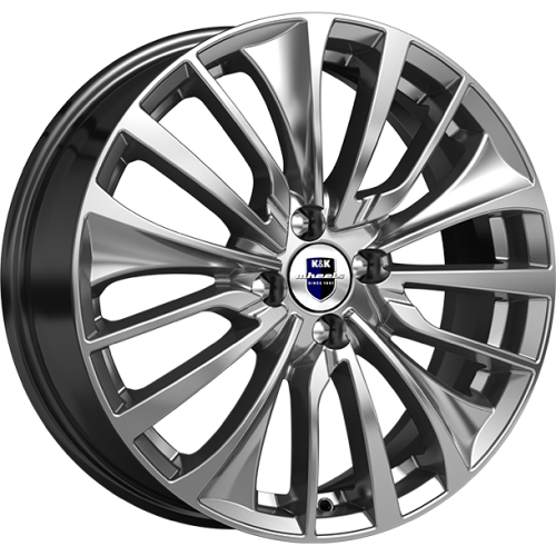 K&K Flanker 6.5x17 5*108 ET33 DIA60.1 Дарк платинум Литой