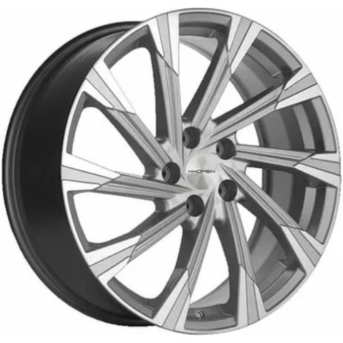 Khomen KHW 1901 7.5x19 5*114.3 ET39 DIA60.1 Silver-FP Литой
