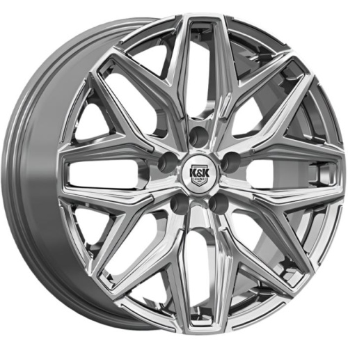 K&K Ариус 7x17 5*112 ET40 DIA57.1 Дарк платинум Литой