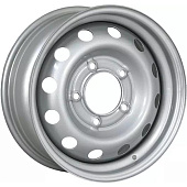 Trebl 64G48L P 6x15 5*139.7 ET40 DIA98.6 Silver Штампованный