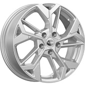 K&K КС1062 6.5x17 5*114.3 ET40 DIA64.1 Сильвер Литой