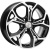 Khomen KHW 1702 7x17 5*112 ET40 DIA57.1 Black-FP Литой