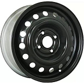 Trebl 53A49A 5.5x14 4*100 ET49 DIA56.6 Black Штампованный