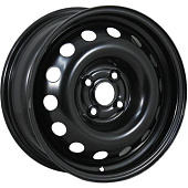 Trebl 64Е45М 6x15 4*114.3 ET45 DIA66.1 Black Штампованный