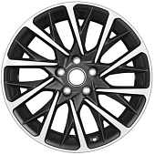 Khomen KHW 1804 7.5x18 5*114.3 ET40 DIA57.1 Black-FP Литой