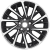 Khomen KHW 1804 7.5x18 5*114.3 ET40 DIA57.1 Black-FP Литой Khomen KHW 1804 7.5x18 5*114.3 ET40 DIA57.1 Black-FP Литой