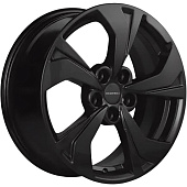 Khomen KHW 1724 7x17 5*108 ET33 DIA60.1 Black Литой