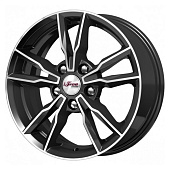 iFree Икигай 6.5x16 5*112 ET46 DIA57.1 Блэк Джек Литой