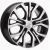 Khomen KHW 1608 6.5x16 5*110 ET46 DIA63.3 Black-FP Литой