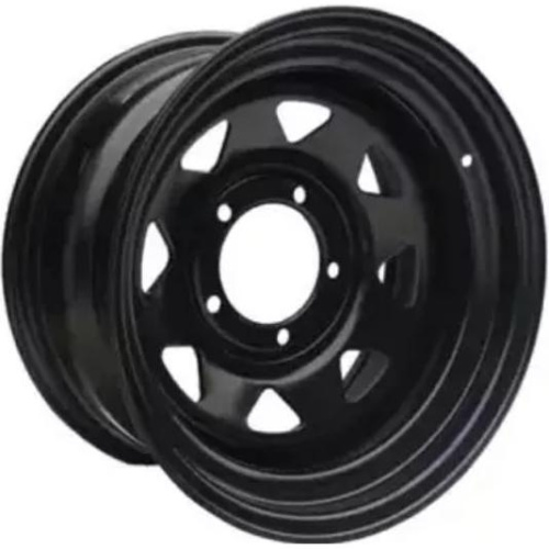 Off Road Wheels УАЗ 8x15 5*139.7 ET-25 DIA110.1 Black Штампованный