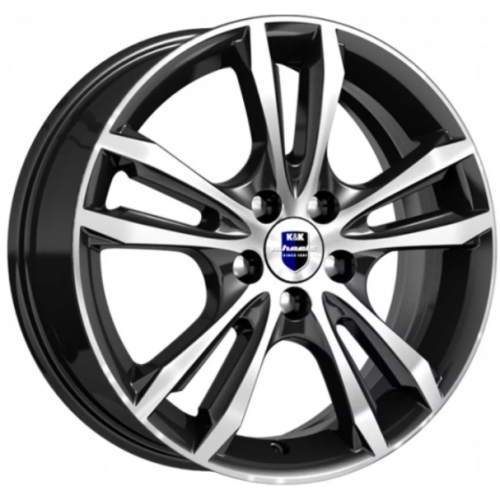 K&K Samara 6x16 4*100 ET37 DIA60.1 Алмаз черный Литой