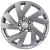 Khomen KHW 1801 7.5x18 5*108 ET40 DIA60.1 Gray Литой