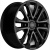 Khomen KHW 1805 7.5x18 6*139.7 ET38 DIA67.1 Black-FP Литой