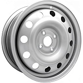 ТЗСК Huyndai Solaris/Kia Rio 6x15 4*100 ET48 DIA54.1 Silver Штампованный