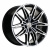 Khomen KHW 1904 8.5x19 5*112 ET30 DIA66.6 Black-FP Литой