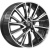 Скад КР010 7.5x18 5*108 ET47 DIA60.1 Алмаз черный Литой
