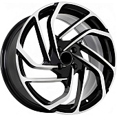 FF FBX104 7x16 4*100 ET35 DIA73.1 Black Machined Face Литой